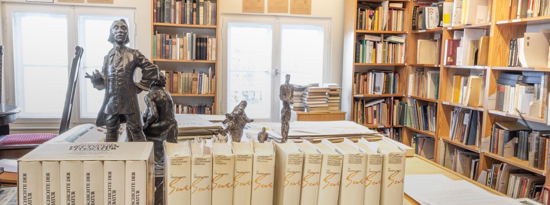Bücherarchiv des Gerhart-Hauptmann-Museums