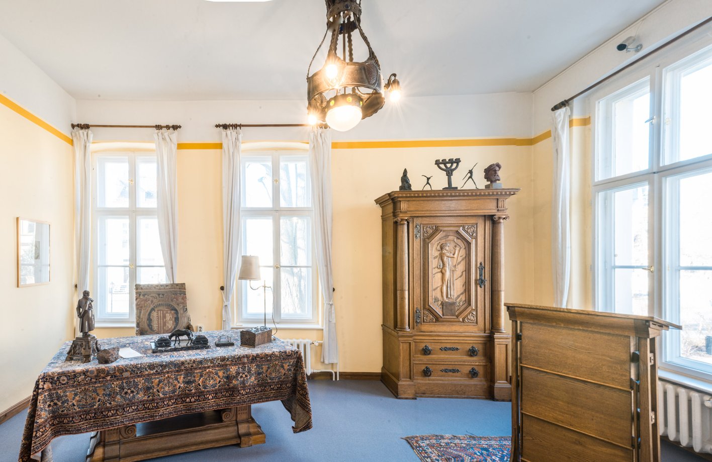 Gerhart Hauptmann - Wohnung in Erkner - Arbeitszimmer